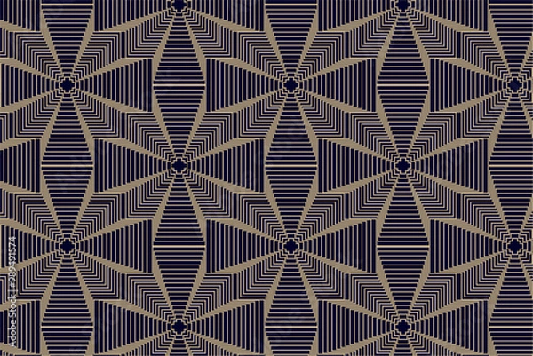 Fototapeta Seamless Abstract Pattern Geometric vector, Transparent Light modern simple wallpaper.