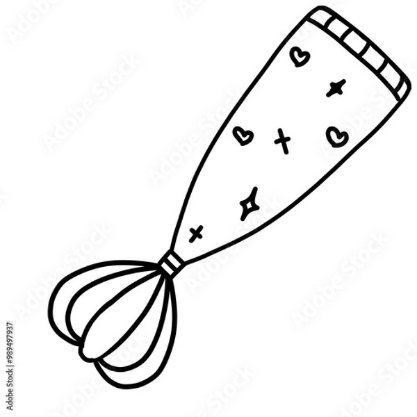 Obraz food mixing stick