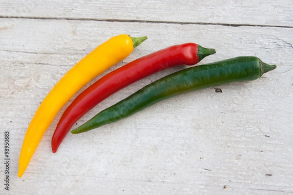 Obraz bunte Pepperoni