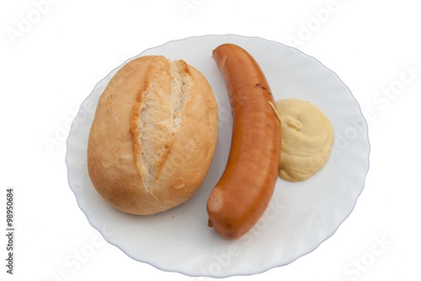 Obraz Bockwurst klassisch