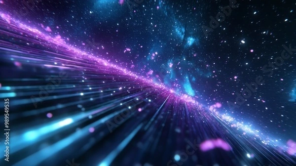 Fototapeta Cosmic Journey: A Glimpse into the Universe