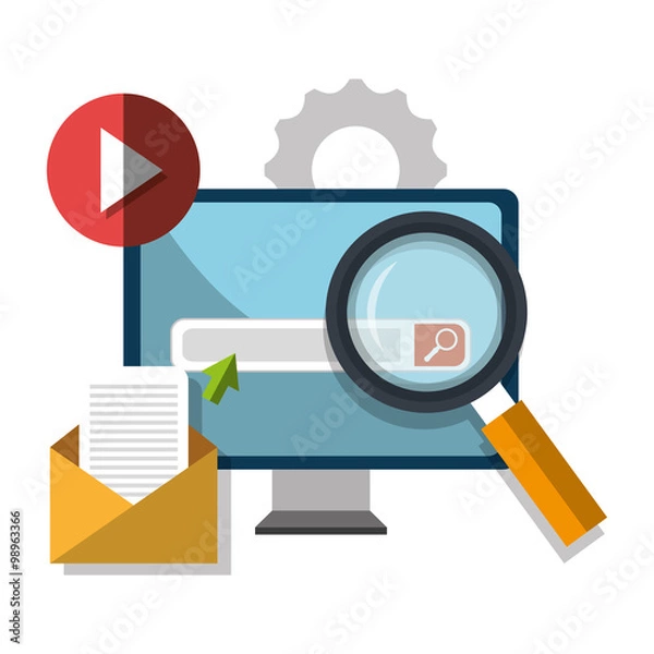 Fototapeta Search Engine Optimization