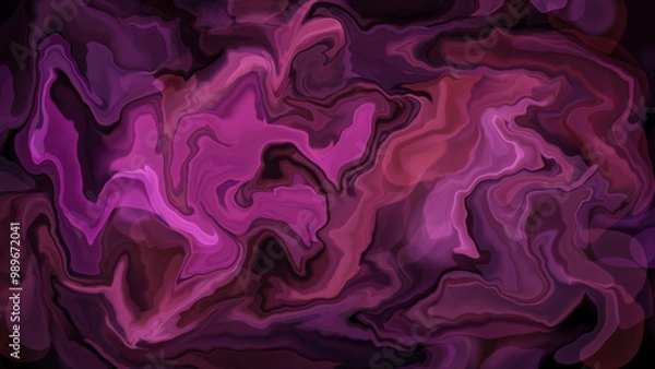Obraz Trendy abstract colorful liquid background. Stylish marble wave texture illustraion
