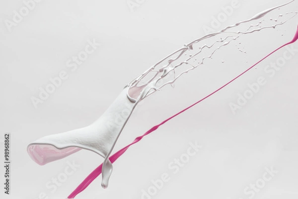 Fototapeta art color splash farbfleck