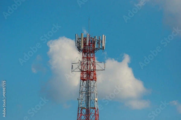 Obraz Mobile Phone network Antenna