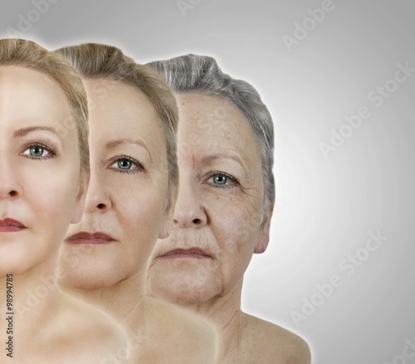 Obraz Gesicht älter werden