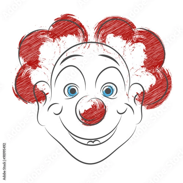 Obraz Clown | Scribble