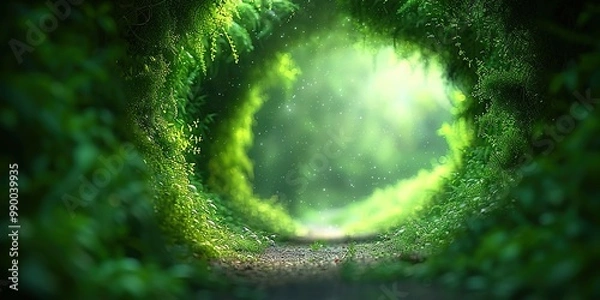 Obraz abstract green grass