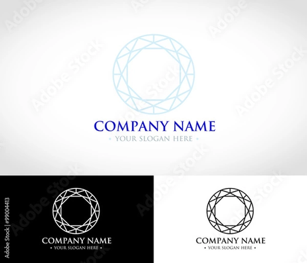 Fototapeta Diamond Logo