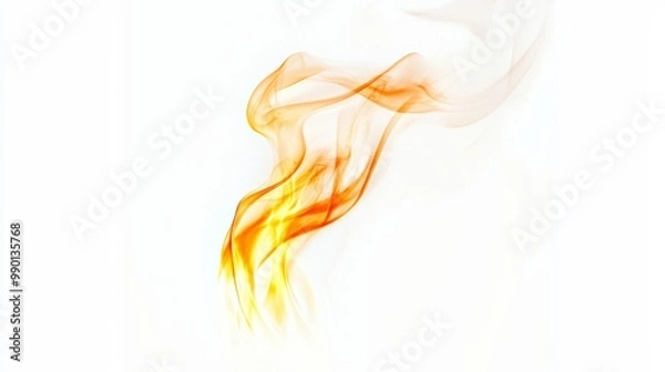 Obraz A single, concentrated flame