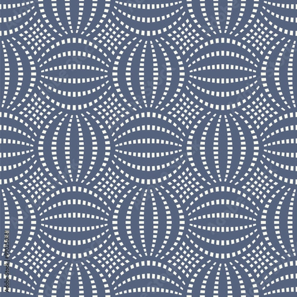 Obraz Seamless geometric vector pattern. Abstract asian style printable ornament. 