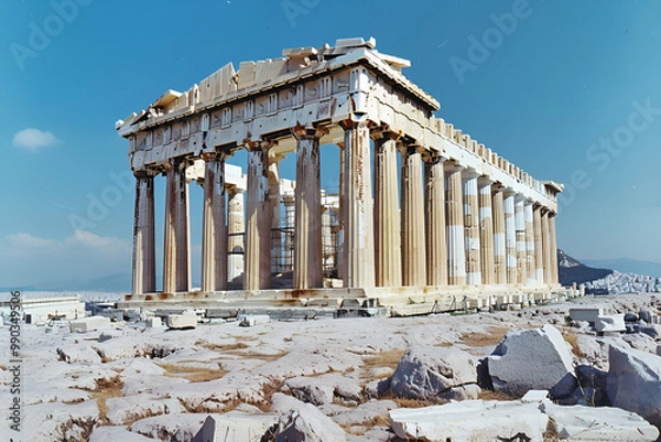 Obraz parthenon in athens