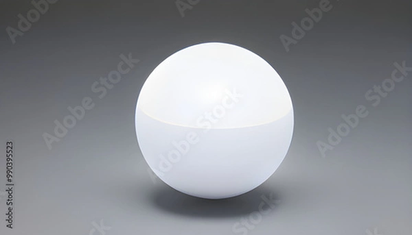 Fototapeta egg isolated on white  with white background Generative AI