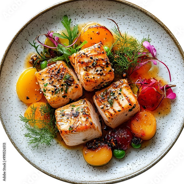 Fototapeta Fine Dining Dish