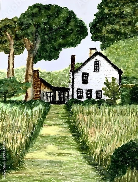 Obraz house in the forest