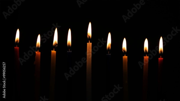 Fototapeta candles