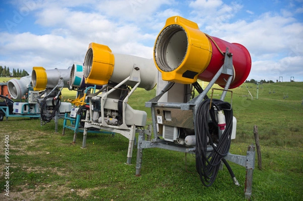 Fototapeta snow cannon