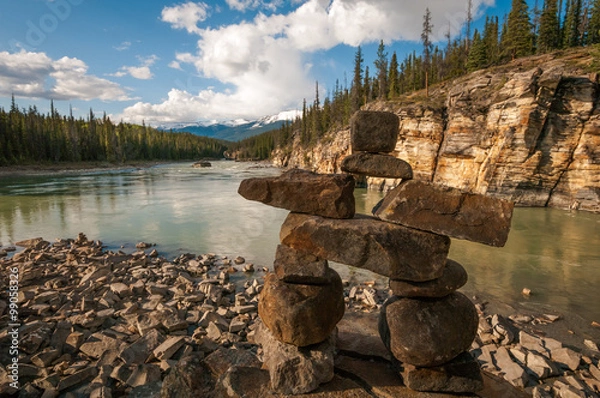 Obraz Athabasca Inukshuk