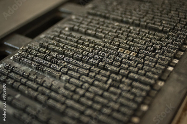 Obraz Letterpress workshop 1