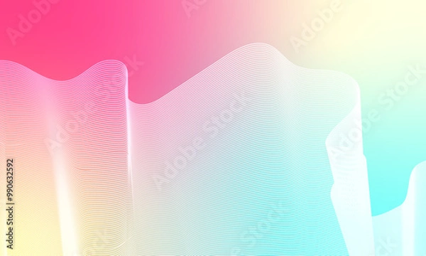 Obraz Colorful abstract soft gradient background