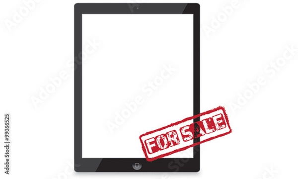 Fototapeta For sale responsive web design and website development vector devices.