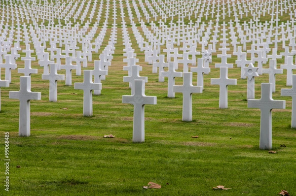 Fototapeta American Second World War Cemetery