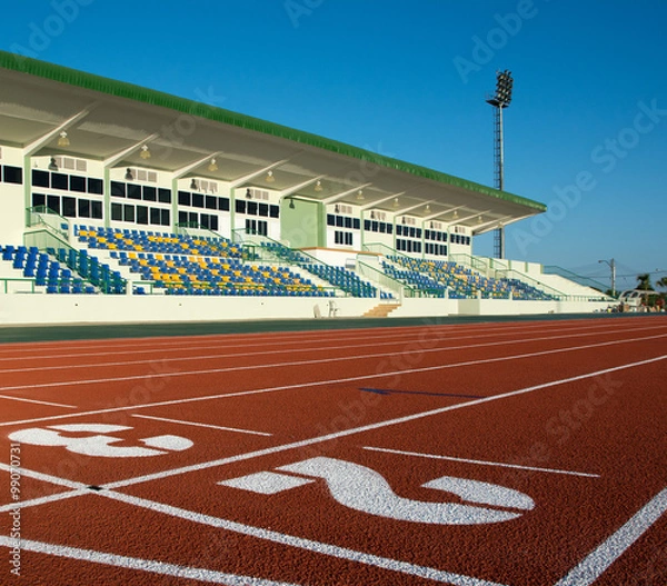 Fototapeta Running track
