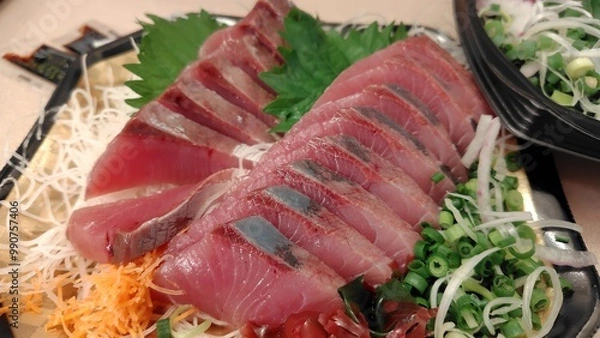 Fototapeta lamb chops on a grill