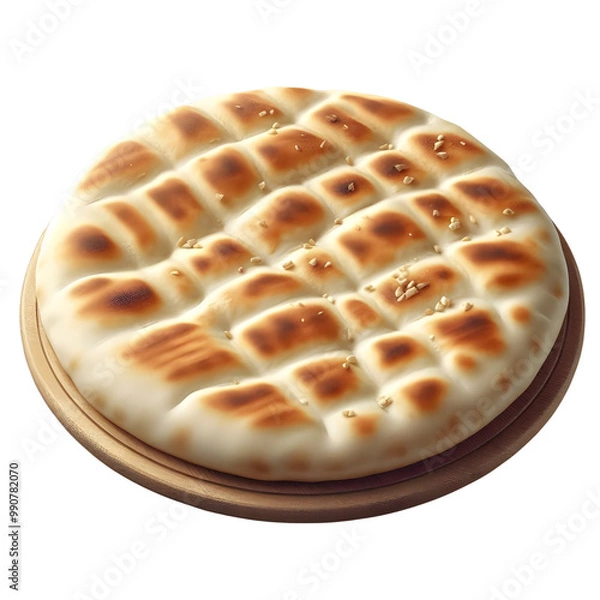 Obraz A pita bread, on a transparent background