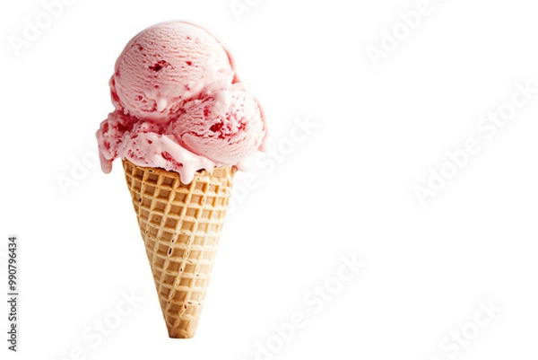 Fototapeta Delicious Ice Cream in Colorful Flavors – Indulgent Frozen Treat for Summer Enjoyment and Sweet Tooth Satisfaction