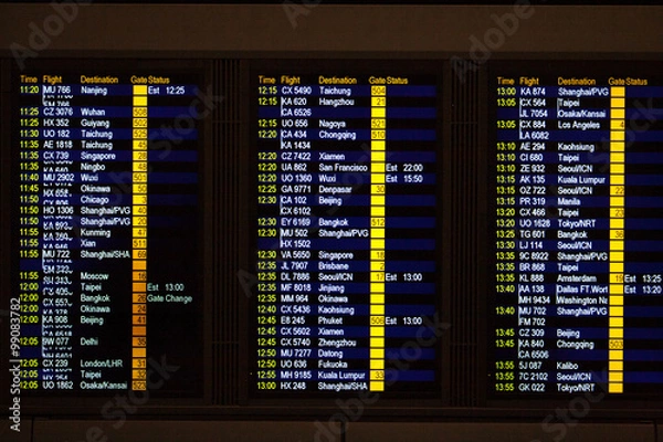 Obraz departure , arrival