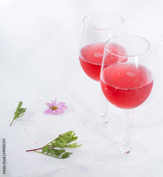 Fototapeta Vino para dos