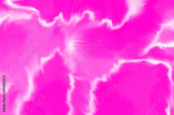 Fototapeta Pink background with abstract white lines