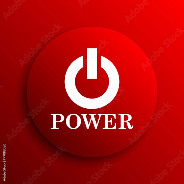 Obraz Power button icon