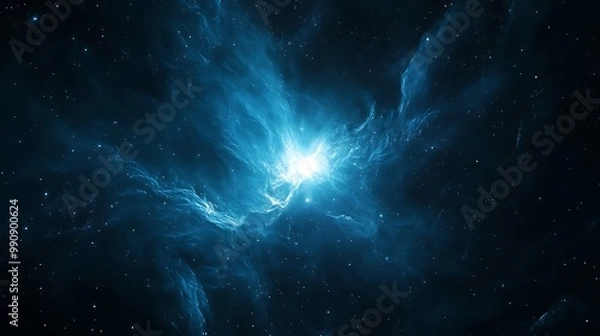 Fototapeta Space Galaxy Night Sky With Cosmic Clouds ,Universe science astronomy. Illustration Background