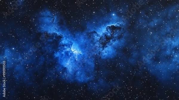 Fototapeta Stunning Collection of Cosmic Nebulas and Star-Filled Galaxy Backgrounds – Beautiful Night Sky and Deep Space Wonders in Vivid Colors for Creative Projects