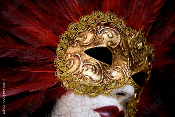 Obraz Venitian carnival mask