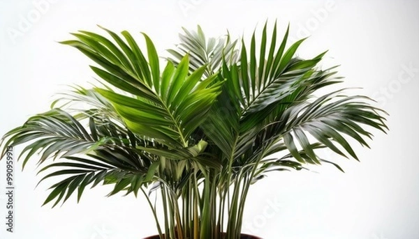 Fototapeta Modern indoor plant isolate on transparency background