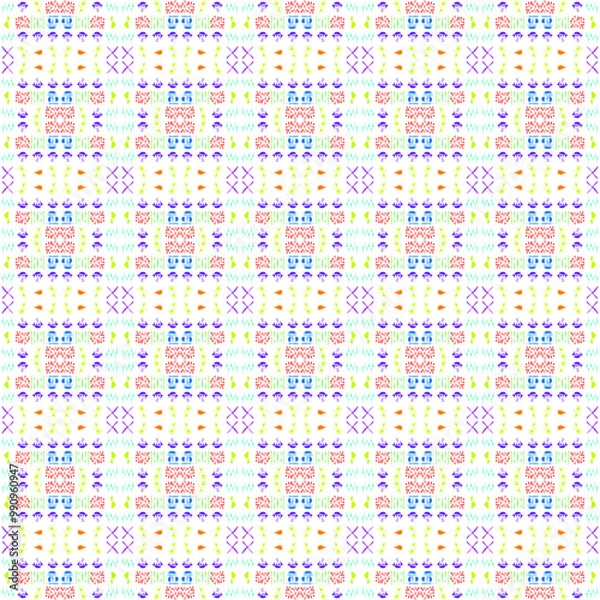 Obraz Patterns with Generic Native Markings Set 1