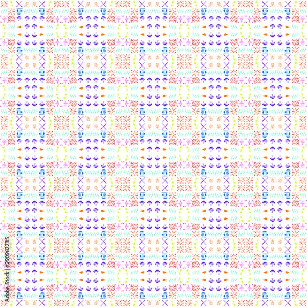 Obraz Patterns with Generic Native Markings Set 1