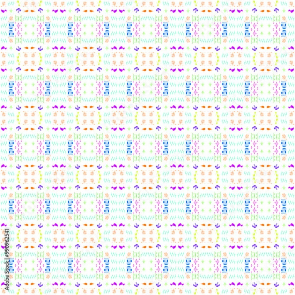 Obraz Patterns with Generic Native Markings Set 1