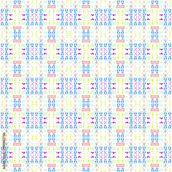 Obraz Patterns with Generic Native Markings Set 1