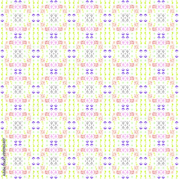 Obraz Patterns with Generic Native Markings Set 1