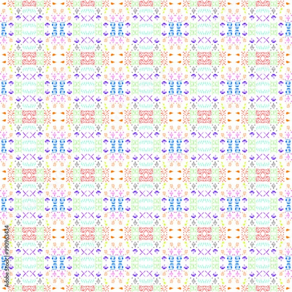 Obraz Patterns with Generic Native Markings Set 1
