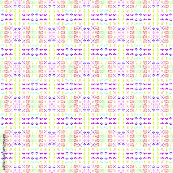 Obraz Patterns with Generic Native Markings Set 1