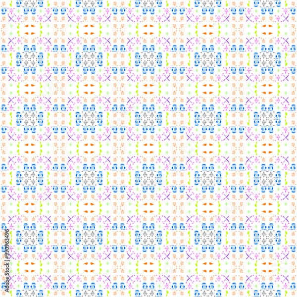 Obraz Patterns with Generic Native Markings Set 1