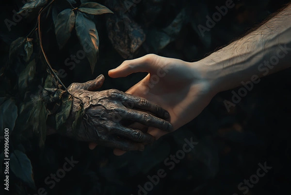 Fototapeta  a helping hand, symbolizing assistance and support 