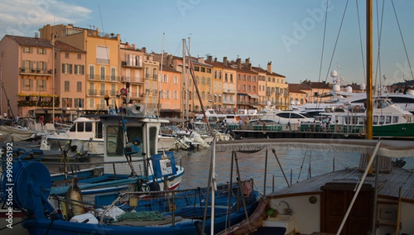 Obraz Hafen von St. Tropez