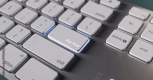 Obraz Buy Now Keyboard key with backlight