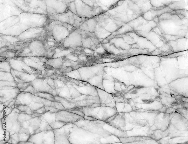 Fototapeta White marble texture background